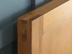 Birlea Birlea Bellevue Oak Wooden Bed Frame