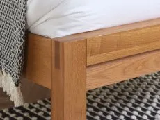 Birlea Furniture & Beds Birlea Bellevue 5ft King Size Oak Wooden Bed Frame