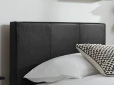 Birlea Birlea Berlin Black Faux Leather Ottoman Bed Frame