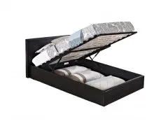 Birlea Birlea Berlin Brown Faux Leather Ottoman Bed Frame