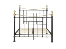 Birlea Birlea Bronte Black and Antique Brass Metal Bed Frame