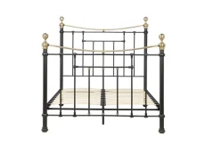 Birlea Birlea Bronte Black and Antique Brass Metal Bed Frame