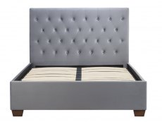 Birlea Birlea Cologne 4ft6 Double Grey Upholstered Fabric Bed Frame