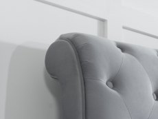 Birlea Birlea Colorado 6ft Super King Size Grey Upholstered Fabric Bed Frame