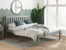Birlea Birlea Denver Grey Wooden Bed Frame