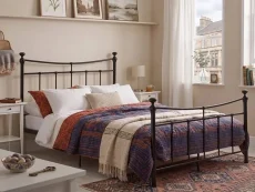 Birlea Birlea Emily Black Metal Bed Frame