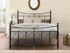 Birlea Furniture & Beds Birlea Emily 4ft Small Double Black Metal Bed Frame