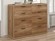 Birlea Birlea Stockwell Rustic Oak Merchant Chest of Drawers