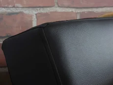 Birlea Birlea Franklin Black Faux Leather Sofa Bed