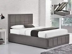 Birlea Birlea Hannover Grey Fabric Ottoman Bed Frame