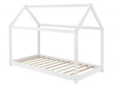 Birlea House 3ft Single White Wooden Bed Frame