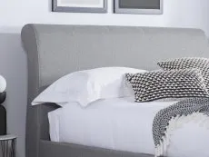 Birlea Birlea Lancaster Grey Fabric 2 Drawer Storage Bed Frame
