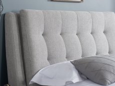 Birlea Birlea Mayfair 6ft Super King Size Grey Upholstered Fabric 4 Drawer Bed Frame
