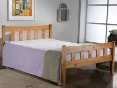 Birlea Birlea Miami Antique Pine Wooden Bed Frame