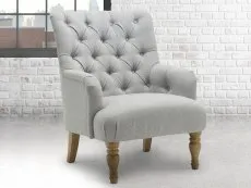 Birlea Birlea Padstow Grey Fabric Armchair