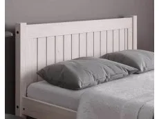 Birlea Birlea Rio Whitewash Wooden Bed Frame