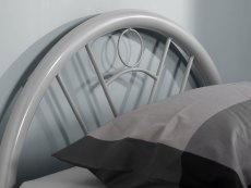 Birlea Birlea Solo 3ft Single Silver Metal Bed Frame