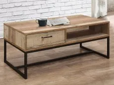 Birlea Furniture & Beds Birlea Urban Rustic 1 Drawer Coffee Table