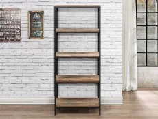 Birlea Furniture & Beds Birlea Urban Rustic 5 Tier Bookcase