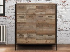 Birlea Birlea Urban Rustic Merchant 8 Drawer Chest of Drawers (Flat Packed)