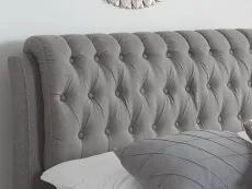 Birlea Birlea Valentino Grey Fabric 2 Drawer Storage Bed Frame