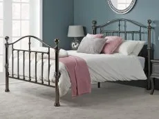 Birlea Birlea Victoria Black Nickel Metal Bed Frame