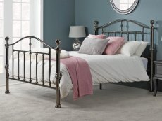 Birlea Birlea Victoria 5ft King Size Black Nickel Metal Bed Frame