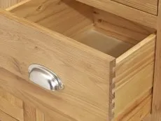 Birlea Birlea Woburn 1 Door 1 Drawer Oak Wooden Single Wardrobe