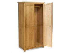 Birlea Birlea Woburn 2 Door Oak Wooden Double Wardrobe (Flat Packed)
