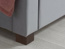 Birlea Birlea Woodbury 4ft6 Double Grey Upholstered Fabric 4 Drawer Bed Frame