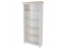 Core Products Core Capri White Tall Bookcase (Flat Packed)