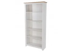 Core Core Capri White Tall Bookcase