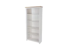 Core Core Capri White Tall Bookcase