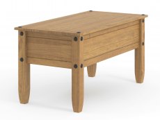 Core Corona Pine 1 Drawer Wooden Coffee Table (Flat Packed)