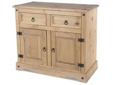 Core Core Corona Pine 2 Door 2 Drawer Wooden Sideboard