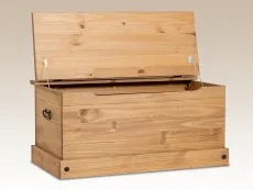 Core Core Corona Pine Wooden Blanket Box