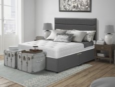 Deluxe Deluxe Backcare 140 x 200 Euro (IKEA) Size Double Mattress with Divan Base