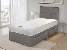 Deluxe Deluxe Memory Elite Pocket 1000 3ft Single Divan Bed
