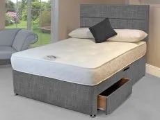 Deluxe Deluxe Memory Flex Medium 140 x 200 Euro (IKEA) Size Double Divan Bed