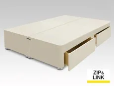 Deluxe Deluxe Universal 6ft Super King Size Divan Base for Zip and Link Mattresses