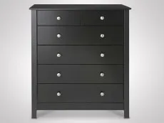 Furniture To Go Furniture To Go Florence Black 4+2 Chest of Drawers