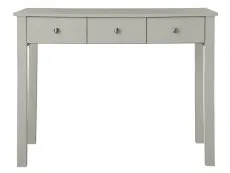 Furniture To Go Florence Soft Grey 3 Drawer Dressing Table