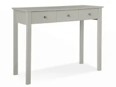 Furniture To Go Furniture To Go Florence Soft Grey 3 Drawer Dressing Table
