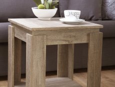 GFW GFW Canyon Oak Lamp Table (Flat Packed)