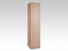 Harmony Harmony Holborn Oak 1 Door Single Wardrobe (Flat Packed)