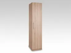 Harmony Harmony Holborn Oak 1 Door Single Wardrobe