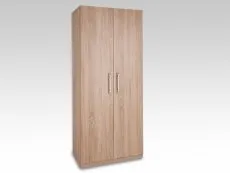 Harmony Harmony Holborn Oak 2 Door Double Wardrobe