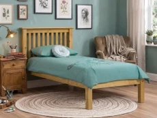 Julian Bowen Julian Bowen Barcelona Pine Wooden Bed Frame (Low Footend)