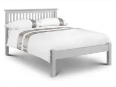 Julian Bowen Julian Bowen Barcelona 4ft6 Double Dove Grey Wooden Bed Frame (Low Footend)