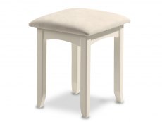 Julian Bowen Cameo Ivory Wooden Dressing Table Stool (Flat Packed)